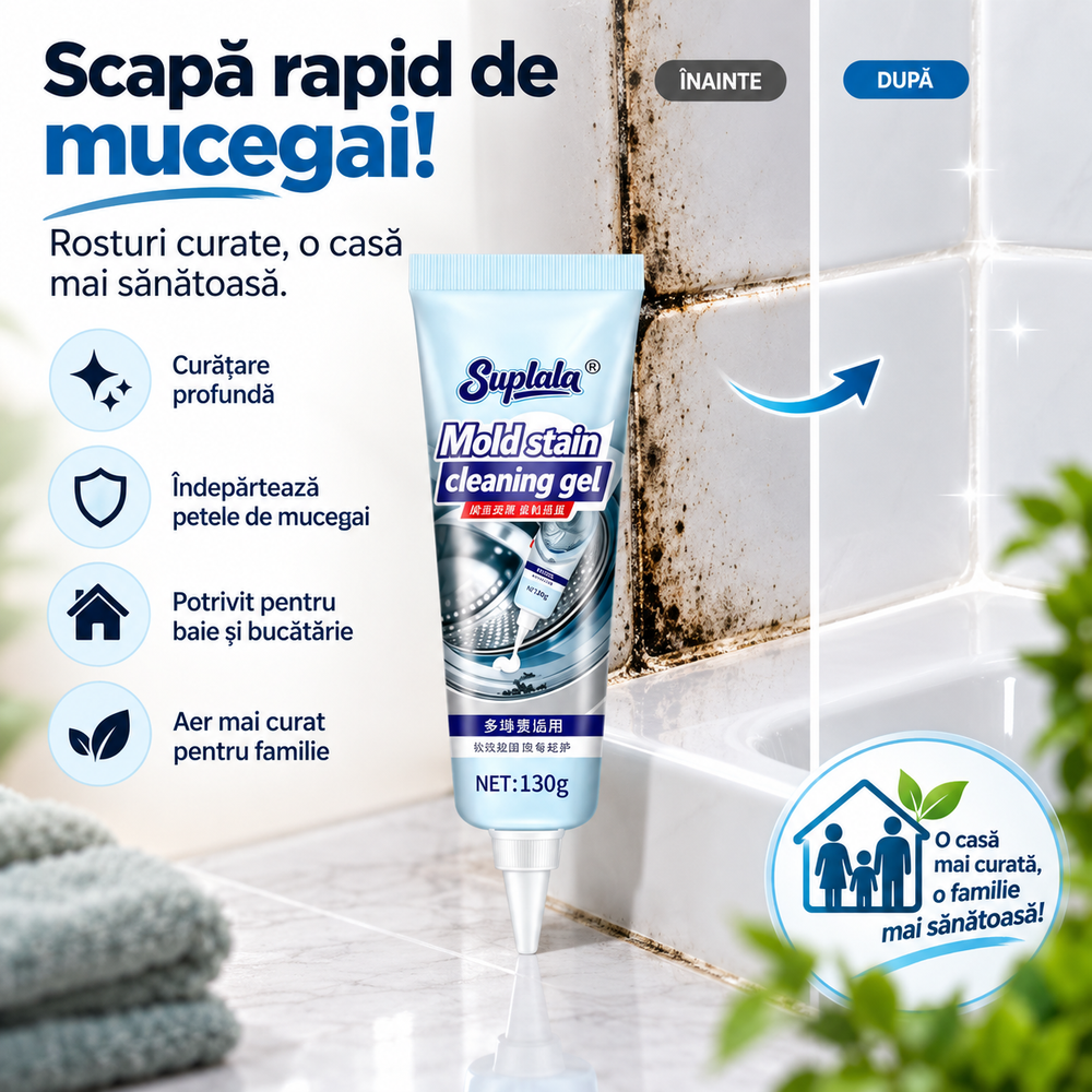 Gel pentru Îndepărtarea Mucegaiului