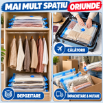 Set 9 Saci de Vidat + Pompă – Mai Mult Loc în Dulap, Instant