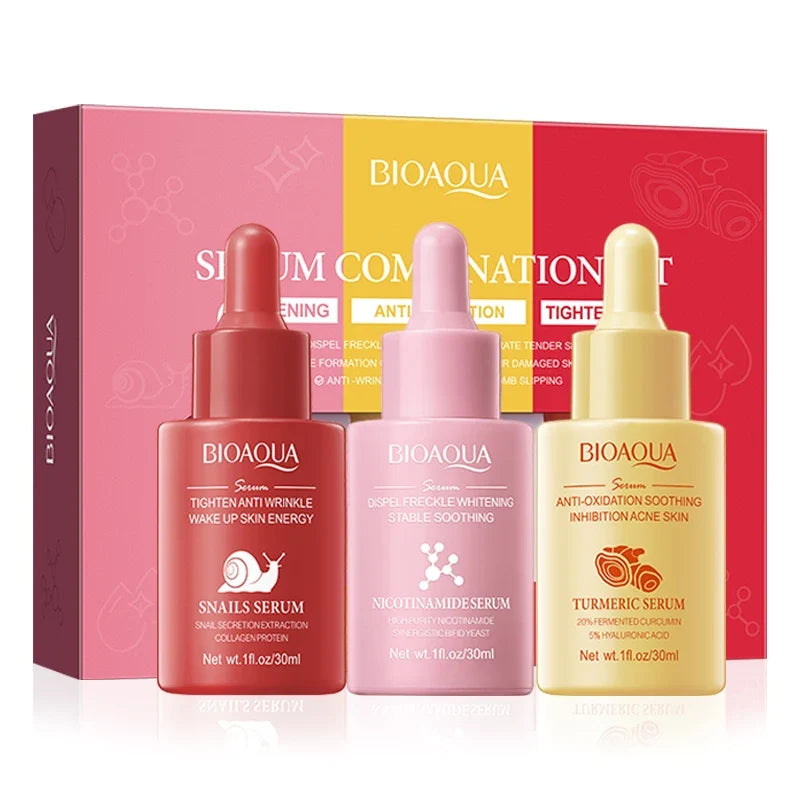 Set Premium cu Colagen, Vitamina C, Retinol și Acid Hialuronic